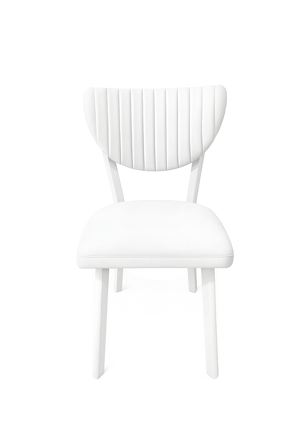 Beya-elma-sandalye-beyaz-ayak